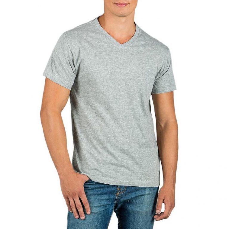 Camiseta Anbor Everest Camiseta manga corta cuello pico de hombre Tejido: 100% algodón, 160 gr, punto liso Doble costura en cuello y hombros Cuello lycra