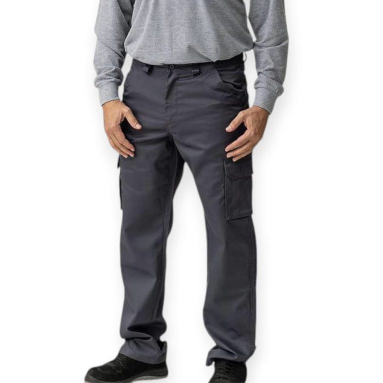 Pantalón Anbor Detroit. Pantalón de trabajo para hombre, con cierre de cremallera, tejido sarga resistente y 5 bolsillos funcionales. ¡Compra Ya!