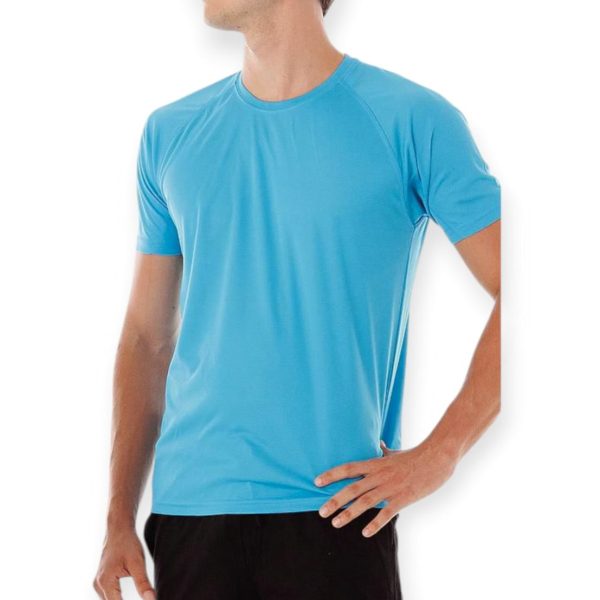 Camiseta Anbor Tecnica. Camiseta manga corta de hombre. Tejido: 100% poliéster transpirable, 140 gr. Mangas corte Ranglán. ¡Compra Ahora!